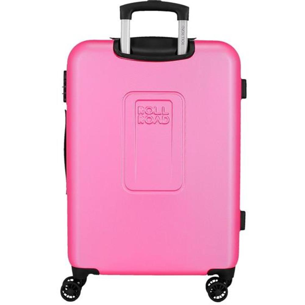 Putni kofer srednje veličine 68cm Roll Road Camboya pink 50692 - detalj