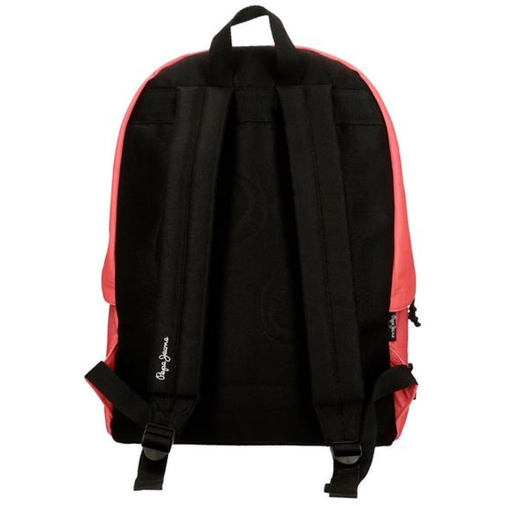 Školski ranac i pernica Komplet Pepe Jeans Aris coral 63292 - detalj