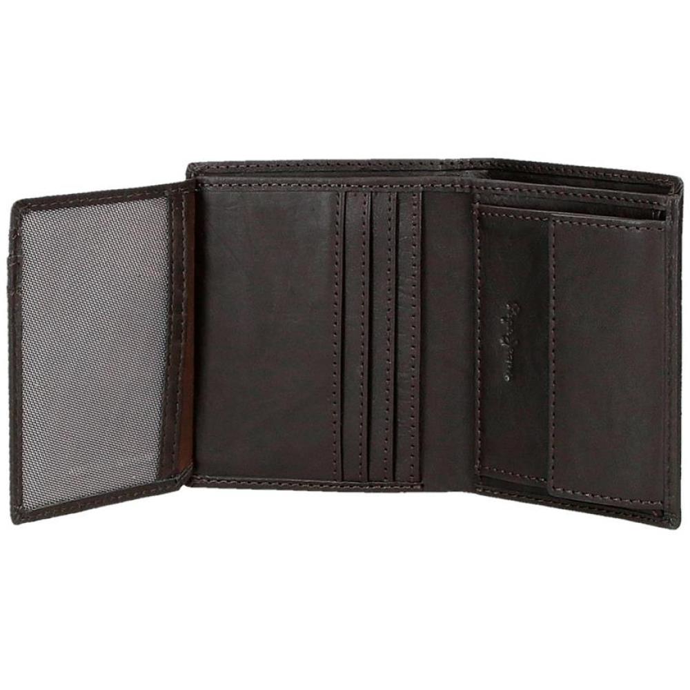 Kožni novčanik za muškarce PJL Chief brown 73911 - detalj