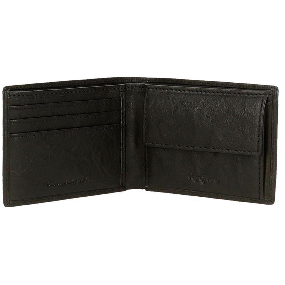 Muški novčanik od prirodne kože Pepe Jeans Badge black 73771 - detalj