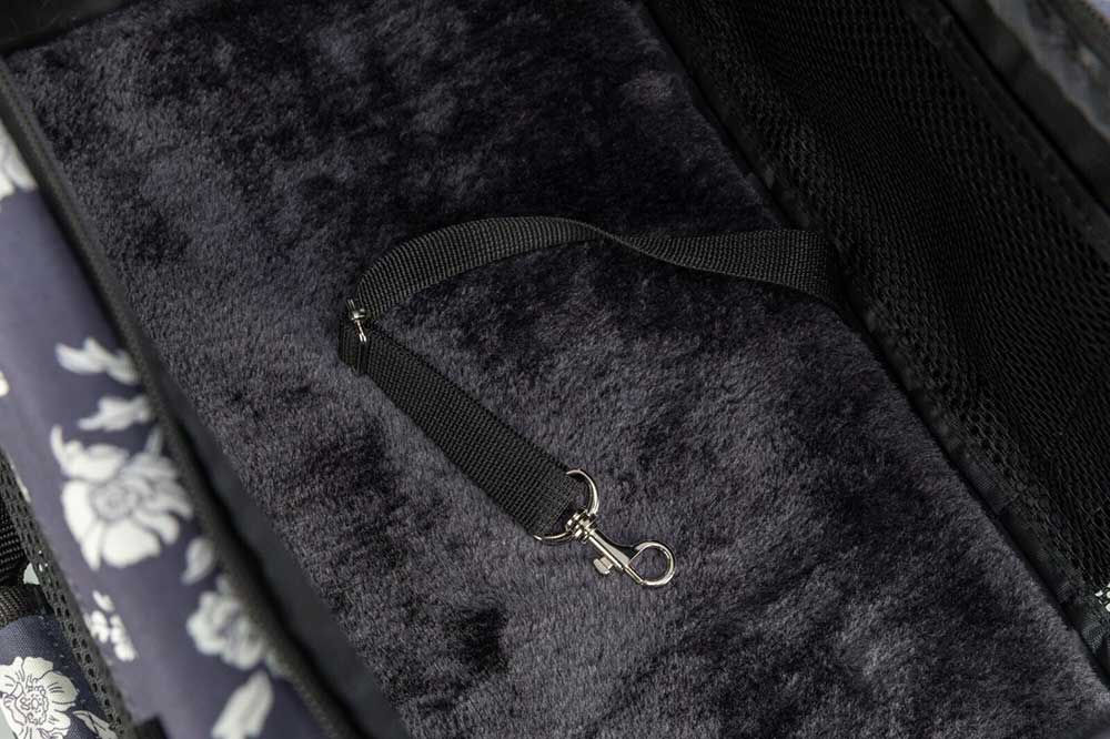 Transportna torba za pse i mačke do 7kg Adrina flower 28895 - detalj