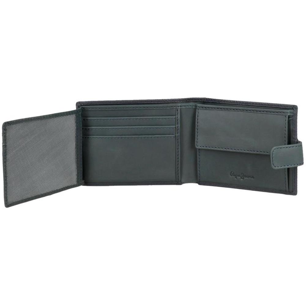 Muški kožni novčanik Pepe Jeans Checkbox navy 78833 - detalj