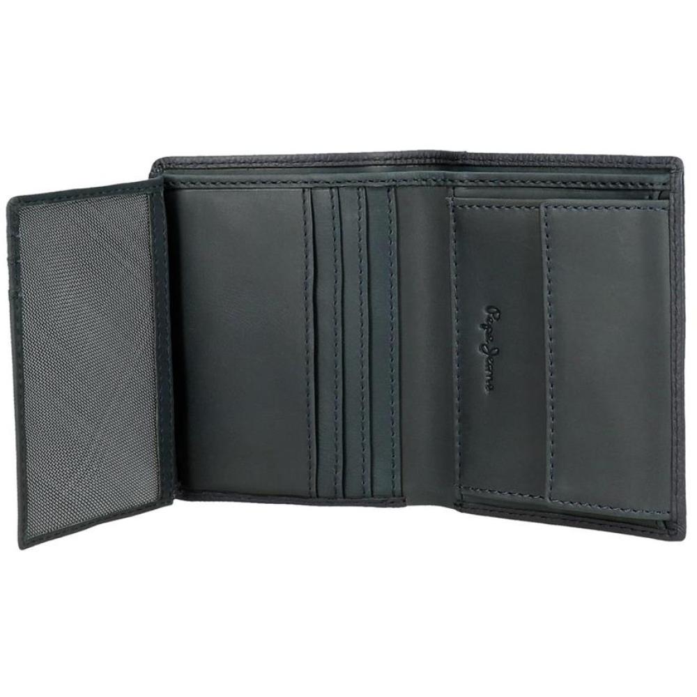 Muški kožni novčanik 10cm Pepe Jeans Checkbox navy 78811 - detalj