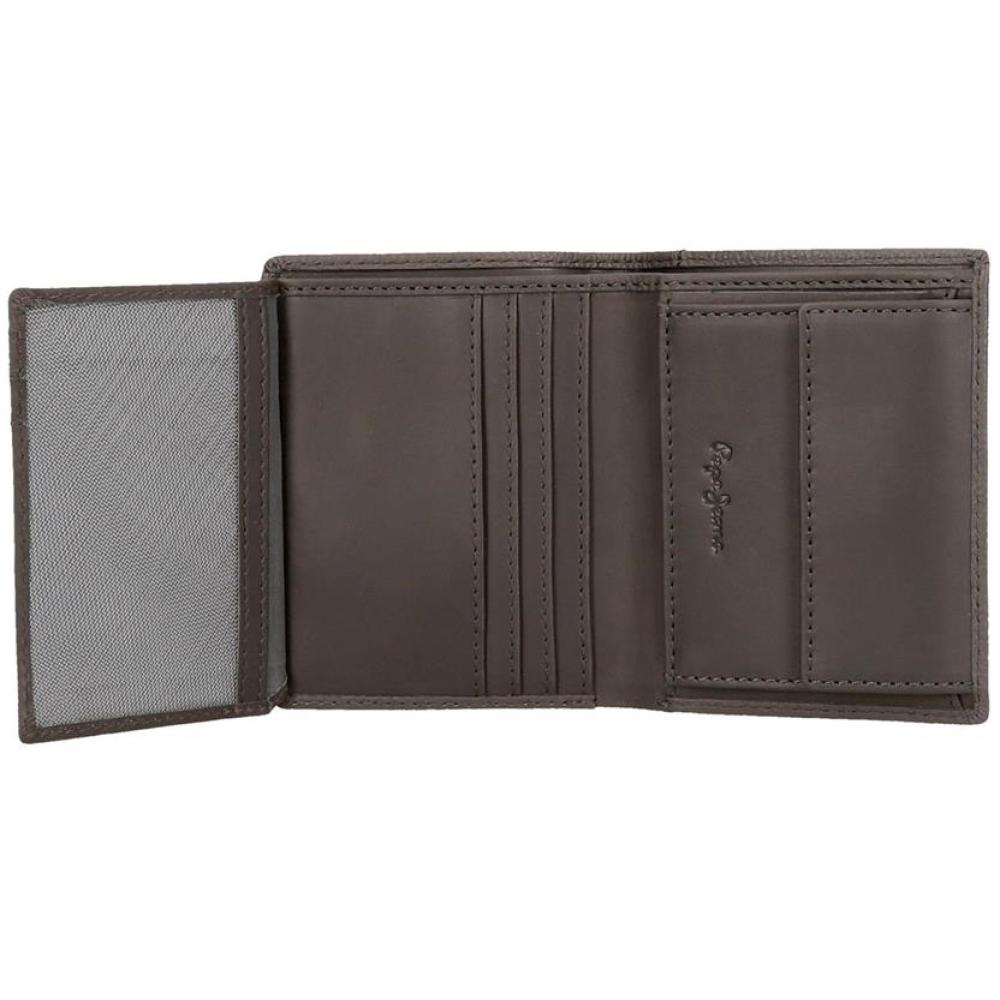 Muški kožni novčanik 10cm Pepe Jeans Checkbox grey 78811 - detalj