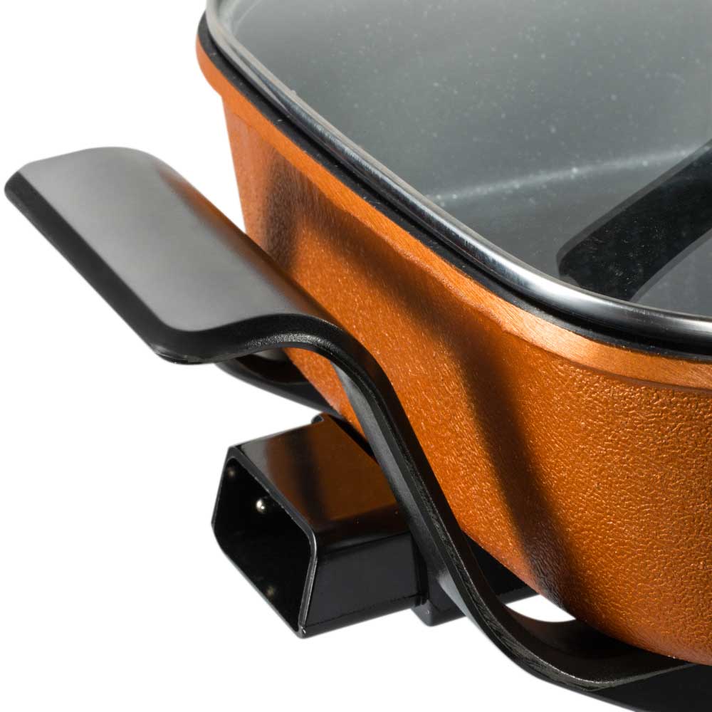 Električni tiganj sa poklopcem 1350W 7L RAF R.5411 - detalj