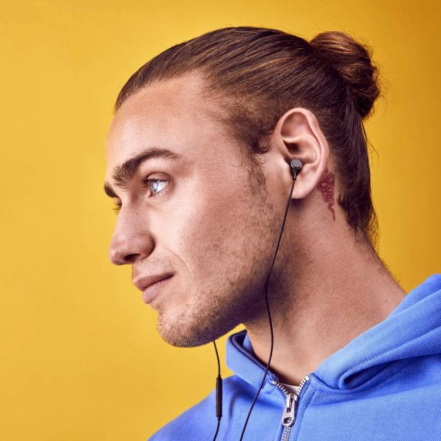 ENERGY SISTEM Metallized Black slušalice sa mikrofonom crne (M45672) - detalj