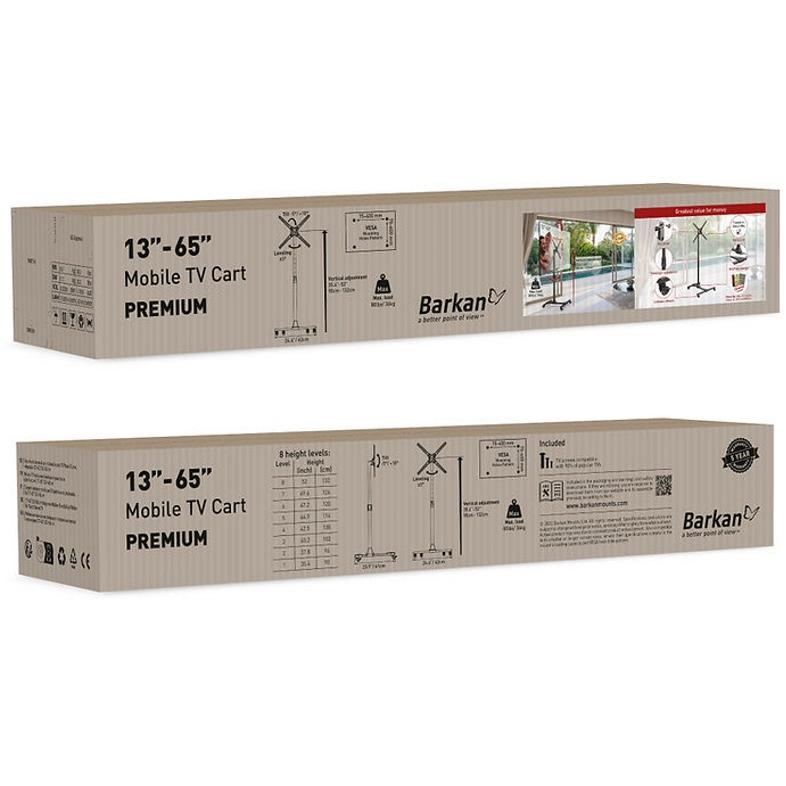 BARKAN SW310H Univerzalna kolica za LCD TV nosač od 13 do 65 inča - detalj