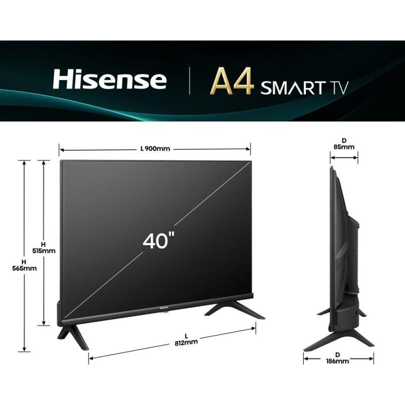 HISENSE 40 inča 40A4Q FHD Smart TV - detalj