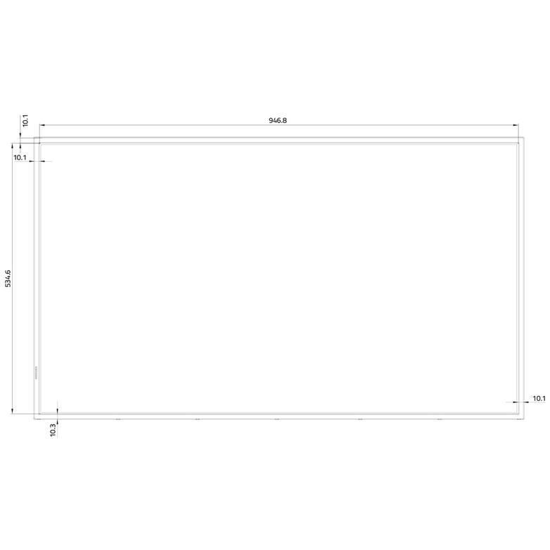 HISENSE 43 inča 43GM50D 4K UHD 500 nita Digital Signage Display - 18/7 Operation - detalj