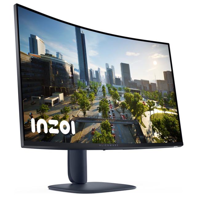 DELL 31.5 inch AW3225DM QHD 180Hz FreeSync Alienware Gaming zakrivljeni monitor - detalj