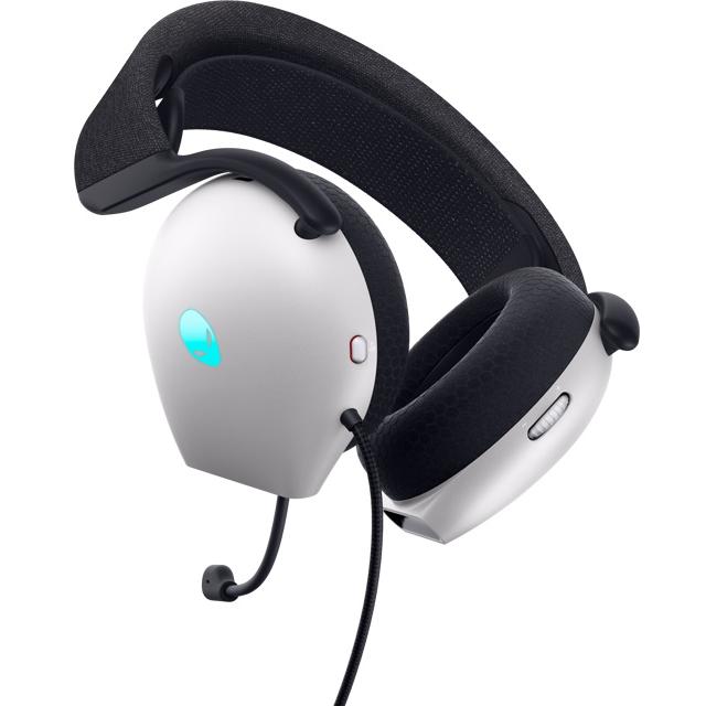 DELL AW520H Alienware Wired Gaming slušalice sa mikrofonom bele - detalj
