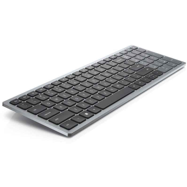 DELL KB740 Pro Plus Compact Multi-device US wireless tastatura siva - detalj