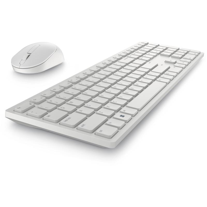 DELL KM5221W Pro Wireless US tastatura + miš bela - detalj