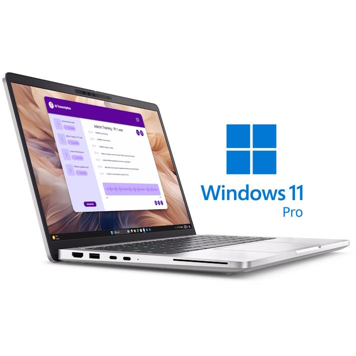 DELL Pro 13 Plus 13.3 inch FHD+ 300nits Core Ultra 7 265U 16GB 512GB SSD Backlit FP SC Win11Pro 3yr ProSupport - detalj