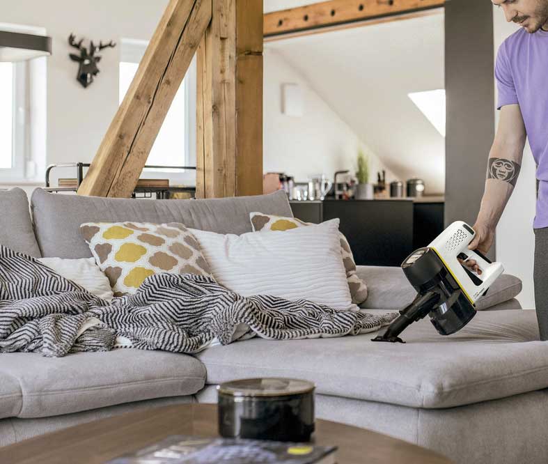 Karcher Ručni usisivač bez kese sa punjivom baterijom VC 4 Cordless myHome - detalj