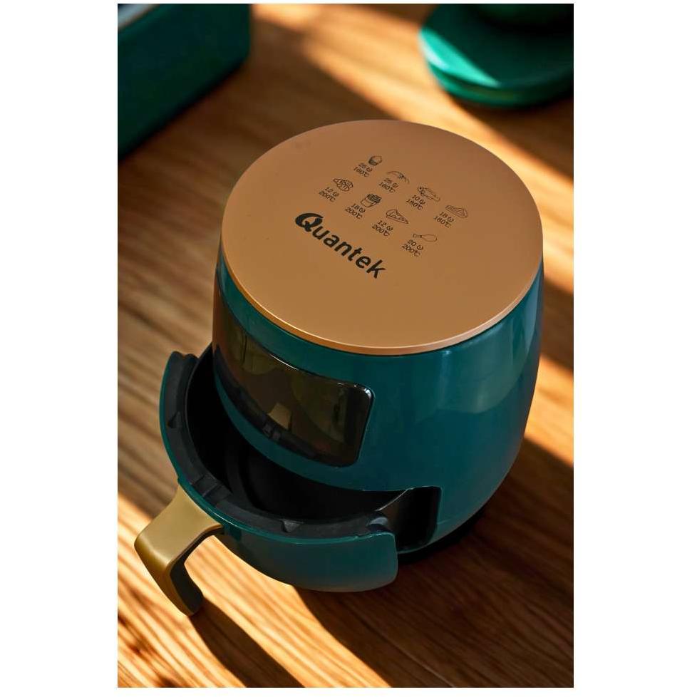 Friteza na vruć vazduh Quantek Q1301GR Air Fryer 6L 1600W Zelena - detalj