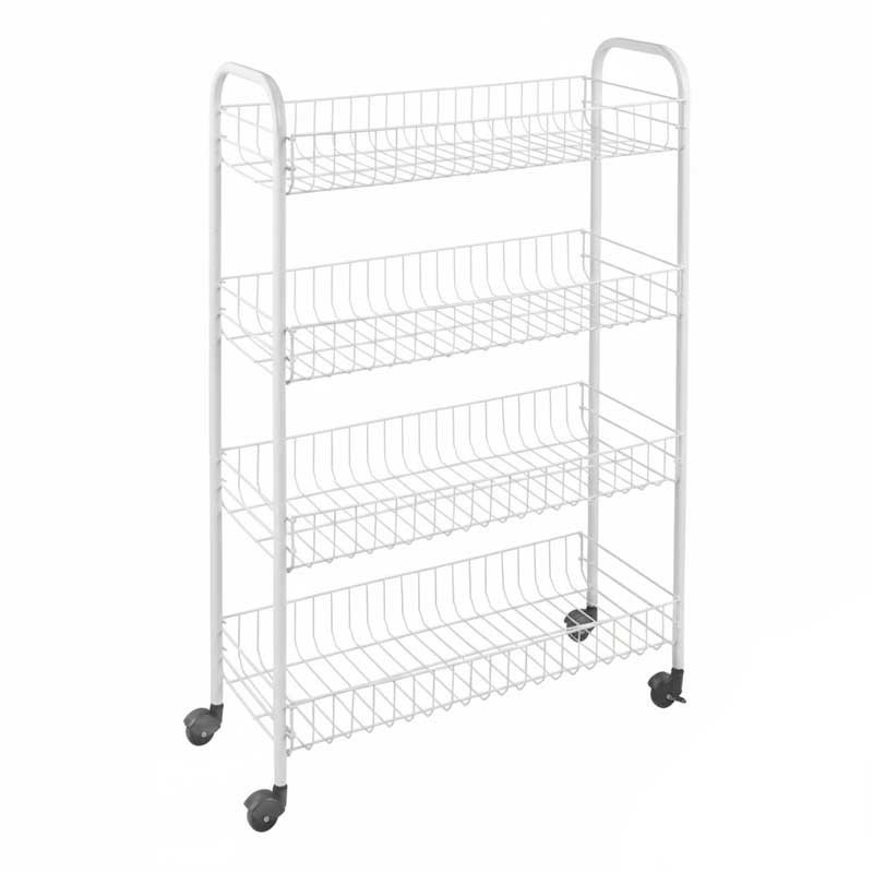 Pokretna polica sa 4 nivoa Metaltex Snello 341404 001 - detalj