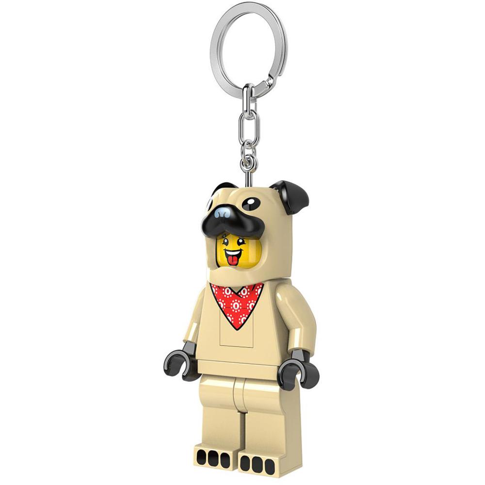 LEGO Lego Minifigure Privezak Za Ključeve Sa Svetlom: Tip U Kostimu Mopsa - detalj