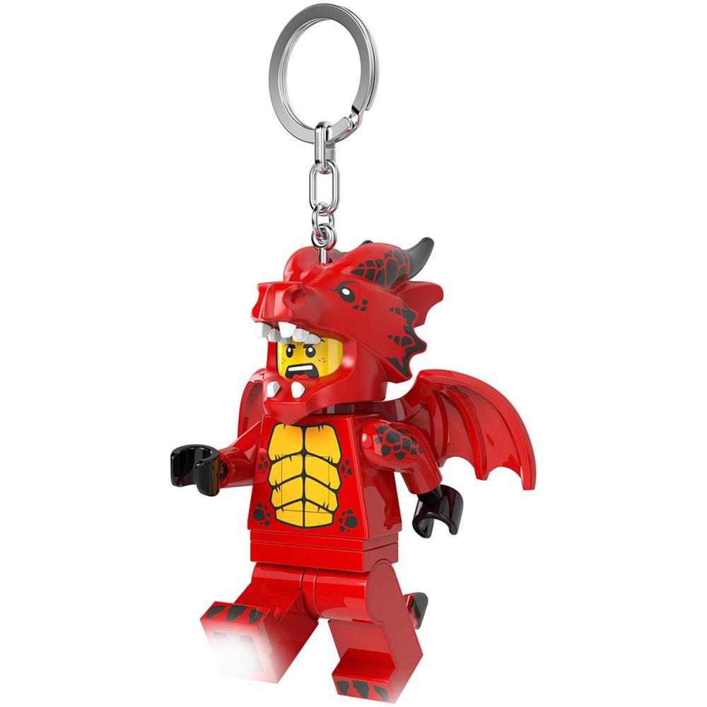 LEGO Lego Minifigure Privezak Za Ključeve Sa Svetlom: Tip U Odelu Zmaja - detalj