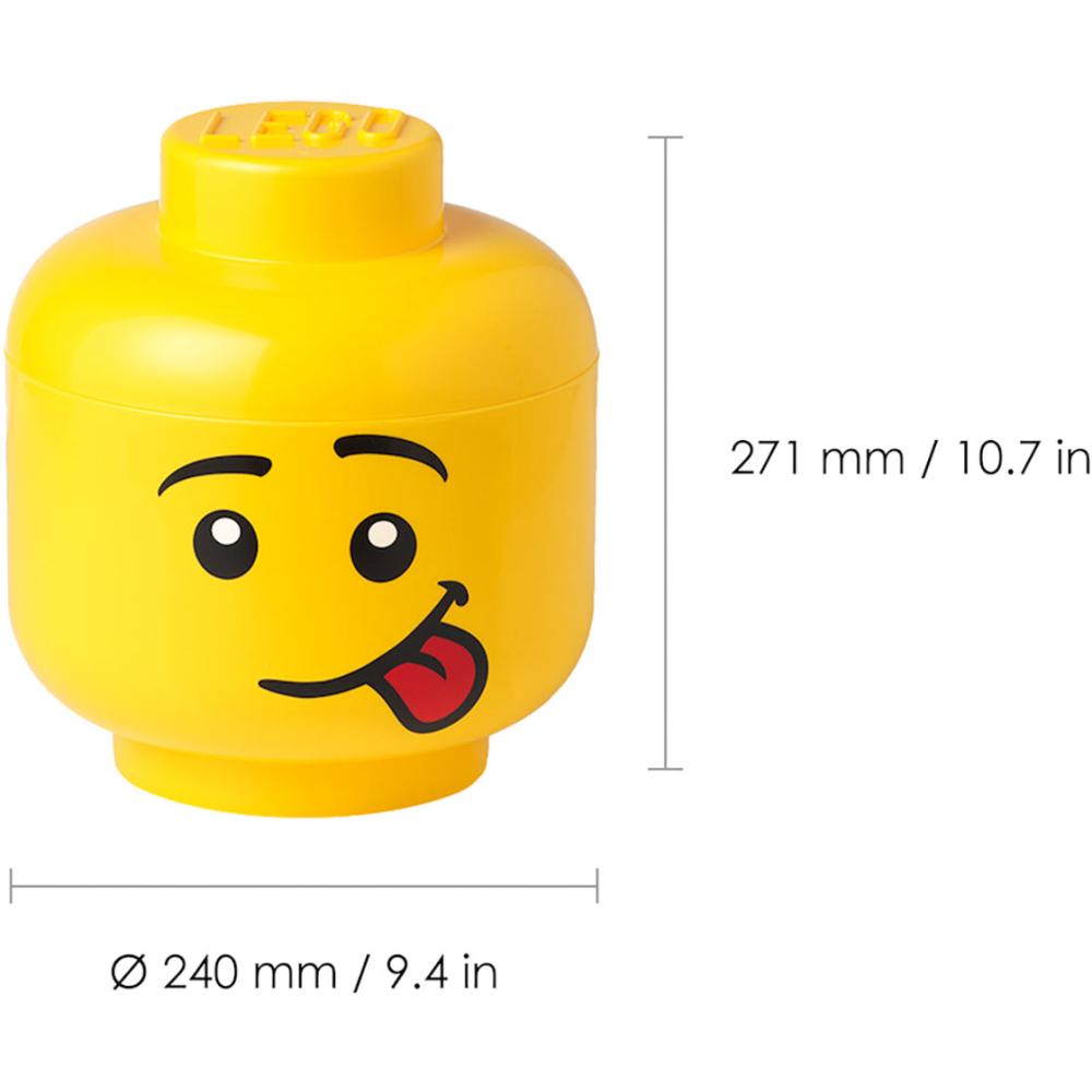 LEGO Lego Glava Za Odlaganje (velika): Šašavko - detalj