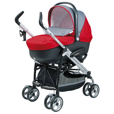 Peg Perego trio kolica Pliko P3 On Track Modular Paprica 0140.27 - detalj