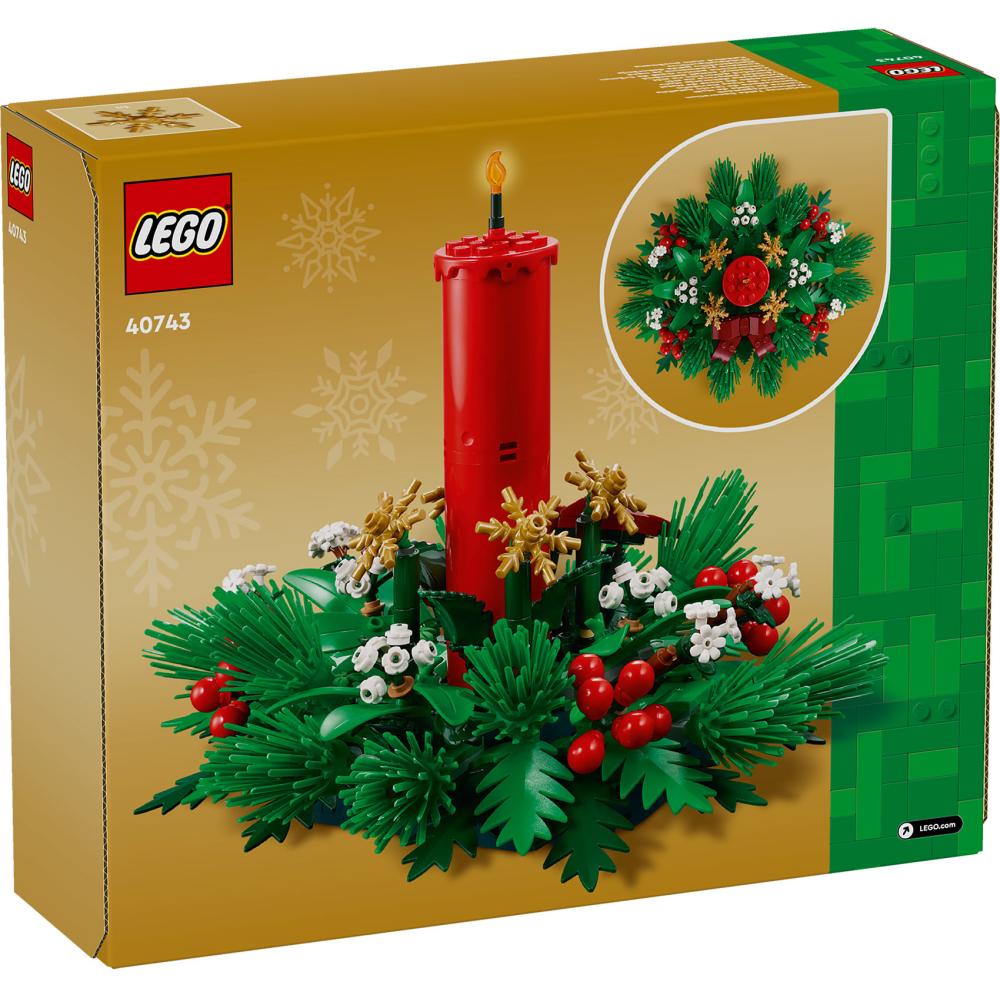 LEGO 40743 Božićna Dekoracija Za Sto - detalj
