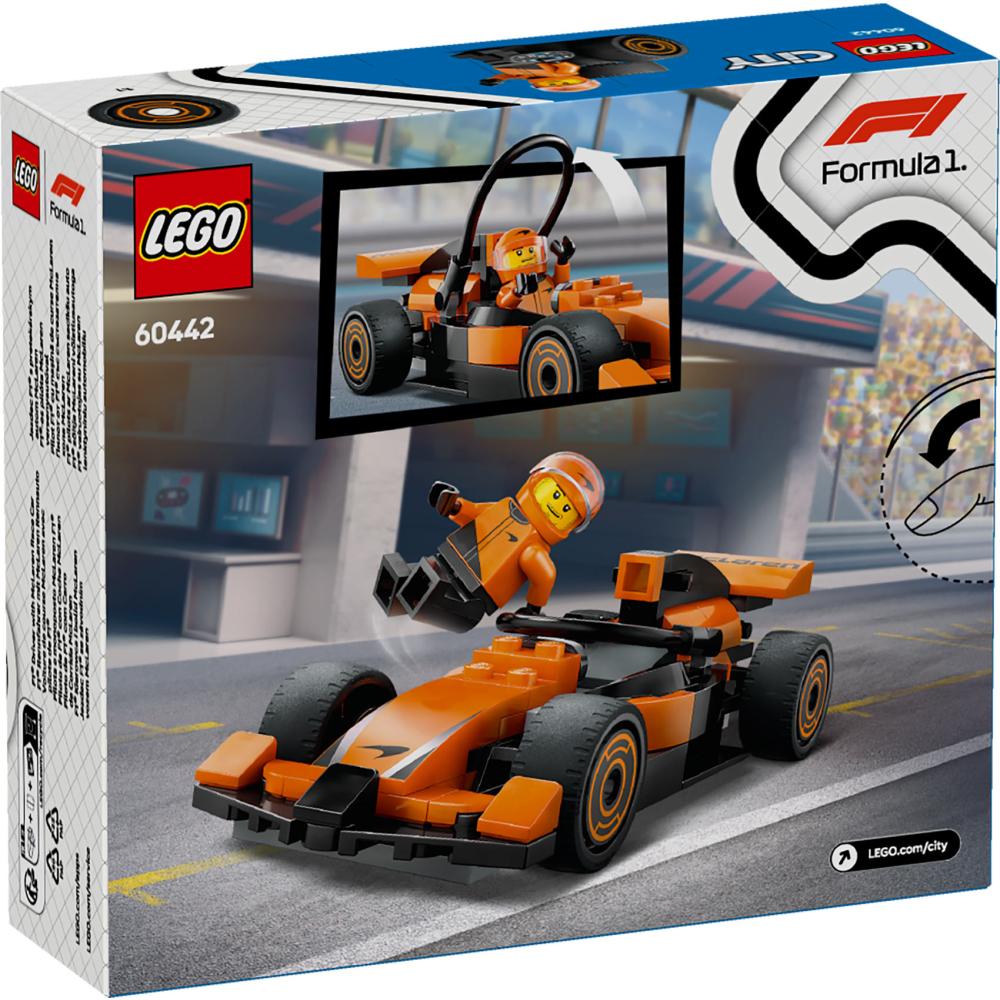 LEGO 60442 F1® Vozač S Mclaren Formulom - detalj