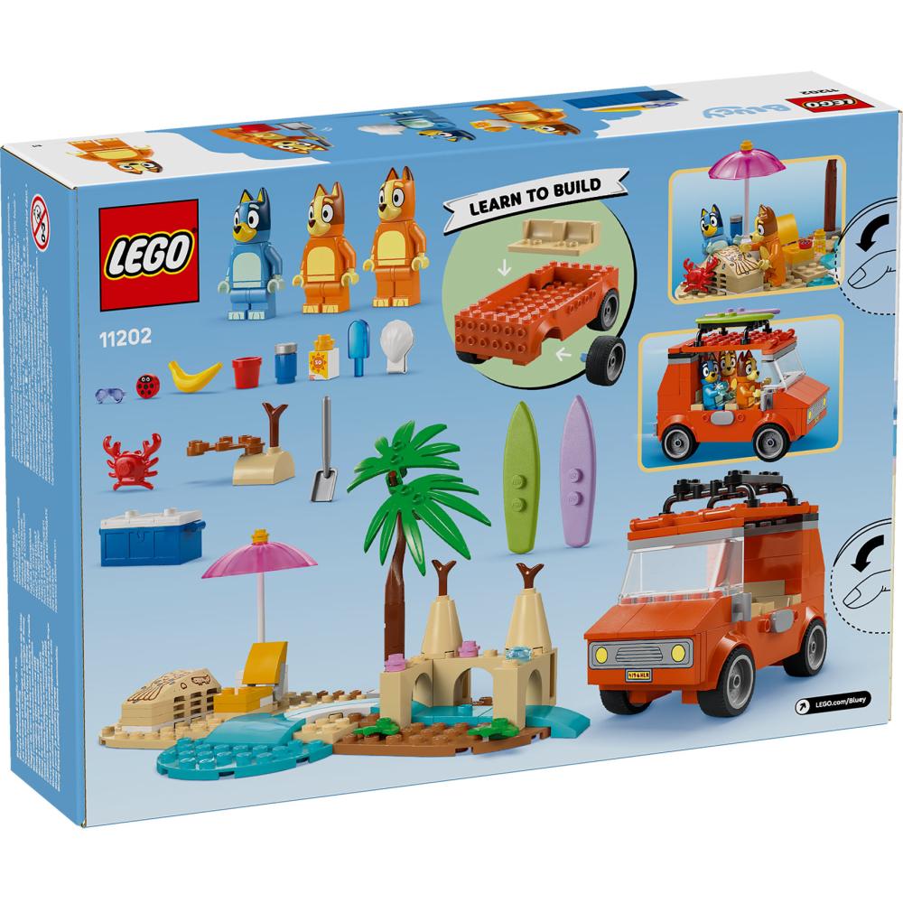 LEGO 11202 Bluina Plaža I Porodični Izlet Automobilom - detalj