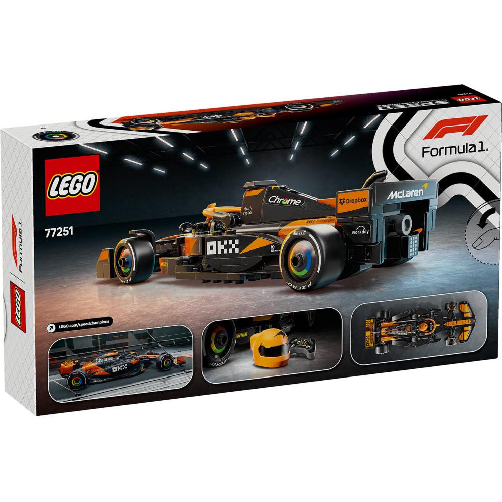 LEGO 77251 Mclaren F1® Team Mcl38 Formula - detalj