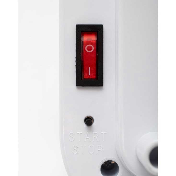 Zidna Smart PTC grejalica 2000W bela - detalj