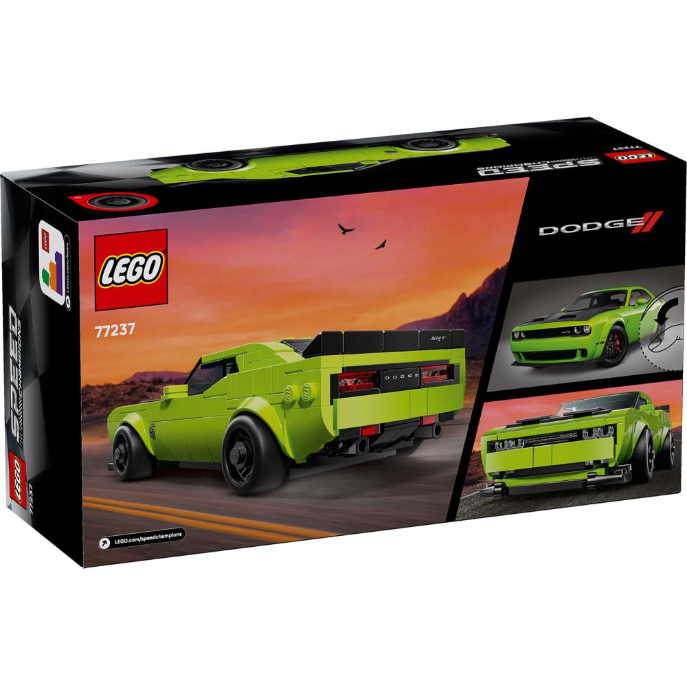 LEGO 77237 Dodge Challenger Srt Hellcat Sportski Automobil - detalj