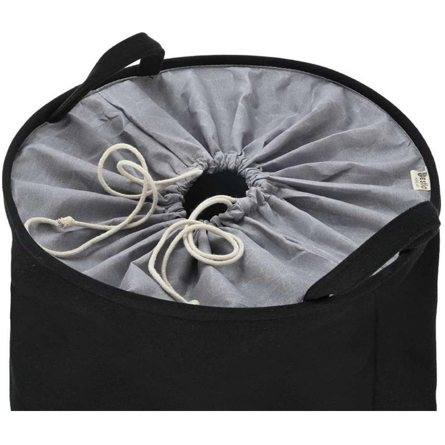 Estia Korpa za veš 65L Crna 36x36x50cm 02-19525 - detalj