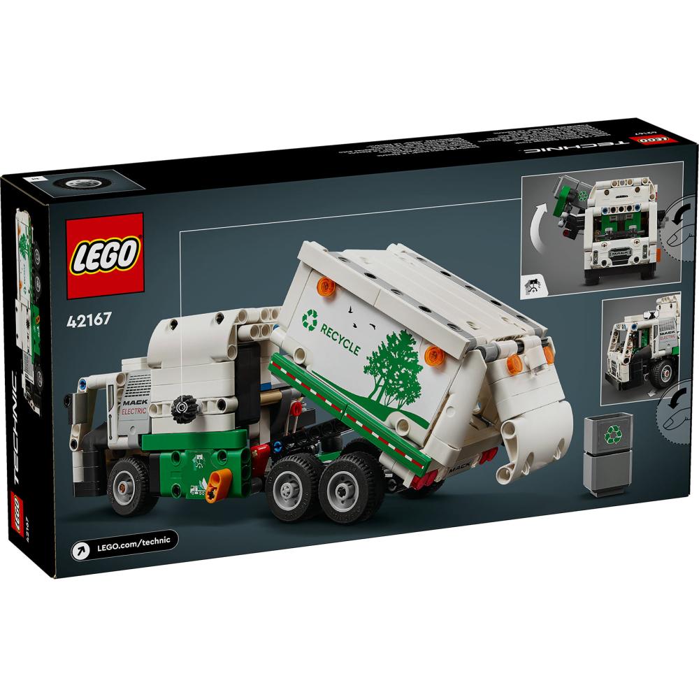 LEGO 42167 Mack® Lr Electric đubretar - detalj