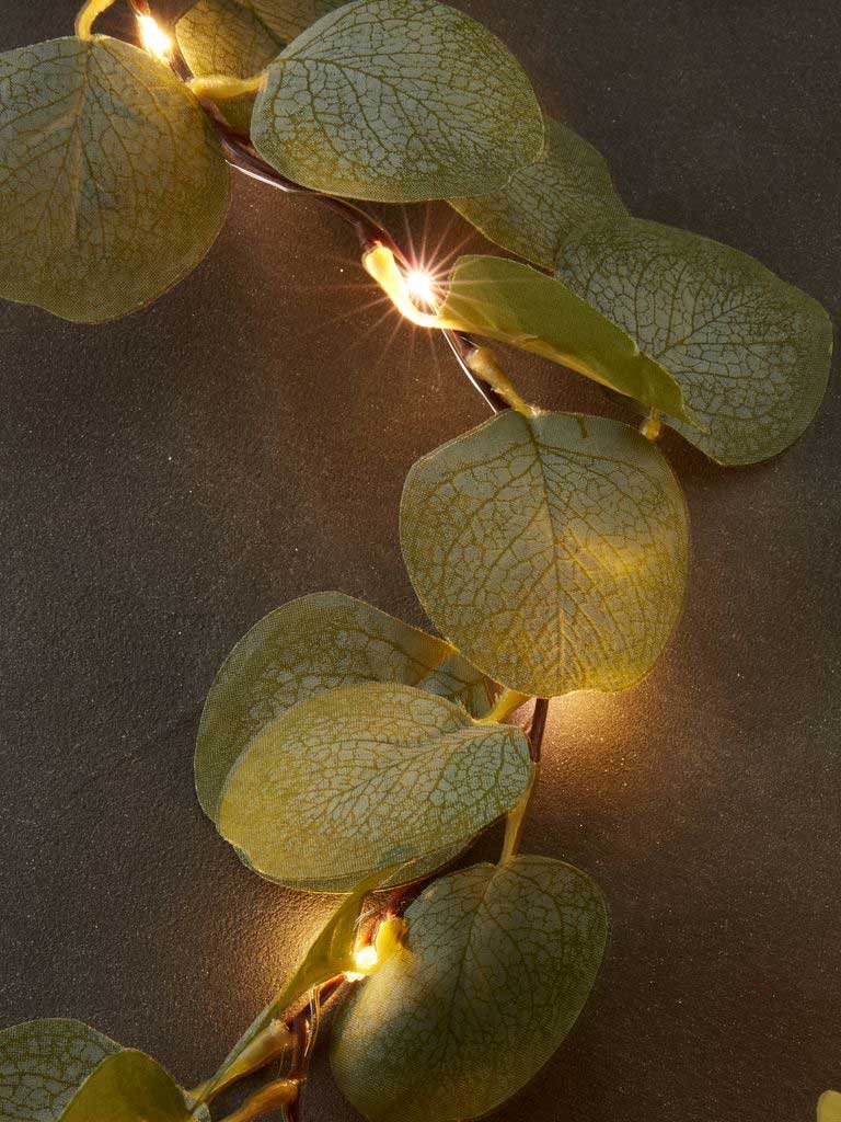 Girlanda - Lišće Sa Lampicama - detalj