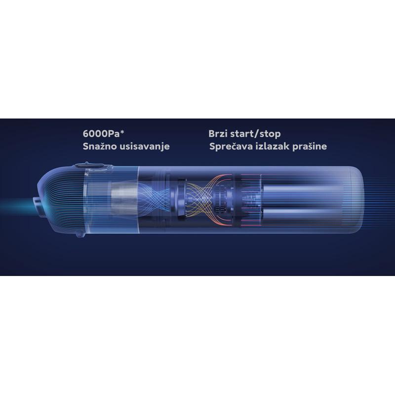 XIAOMI Mini bežični ručni usisivač sa posudom (BHR5156EU) - detalj