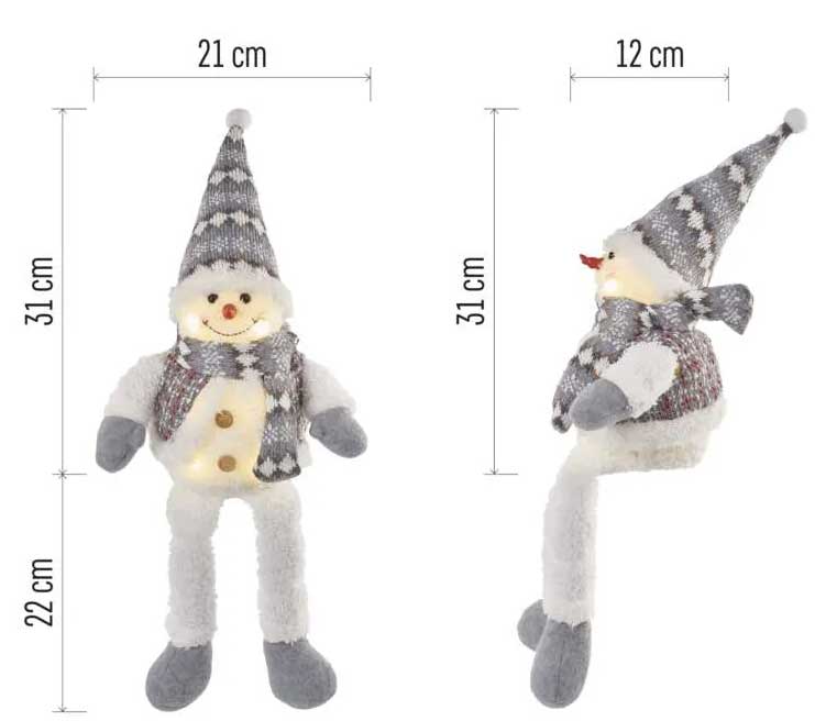 LED Sneško Belić na baterije Emos DCFW02 - detalj