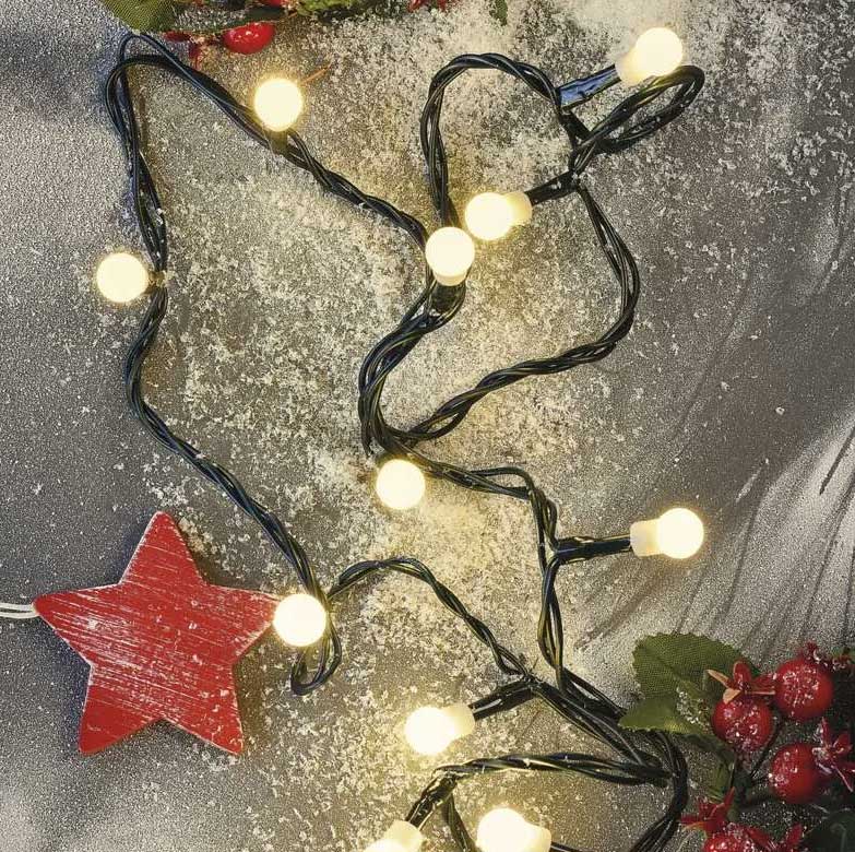 Novogodišnje lampice 480 LED 48m Sa tajmerom Emos D5AW25 - detalj