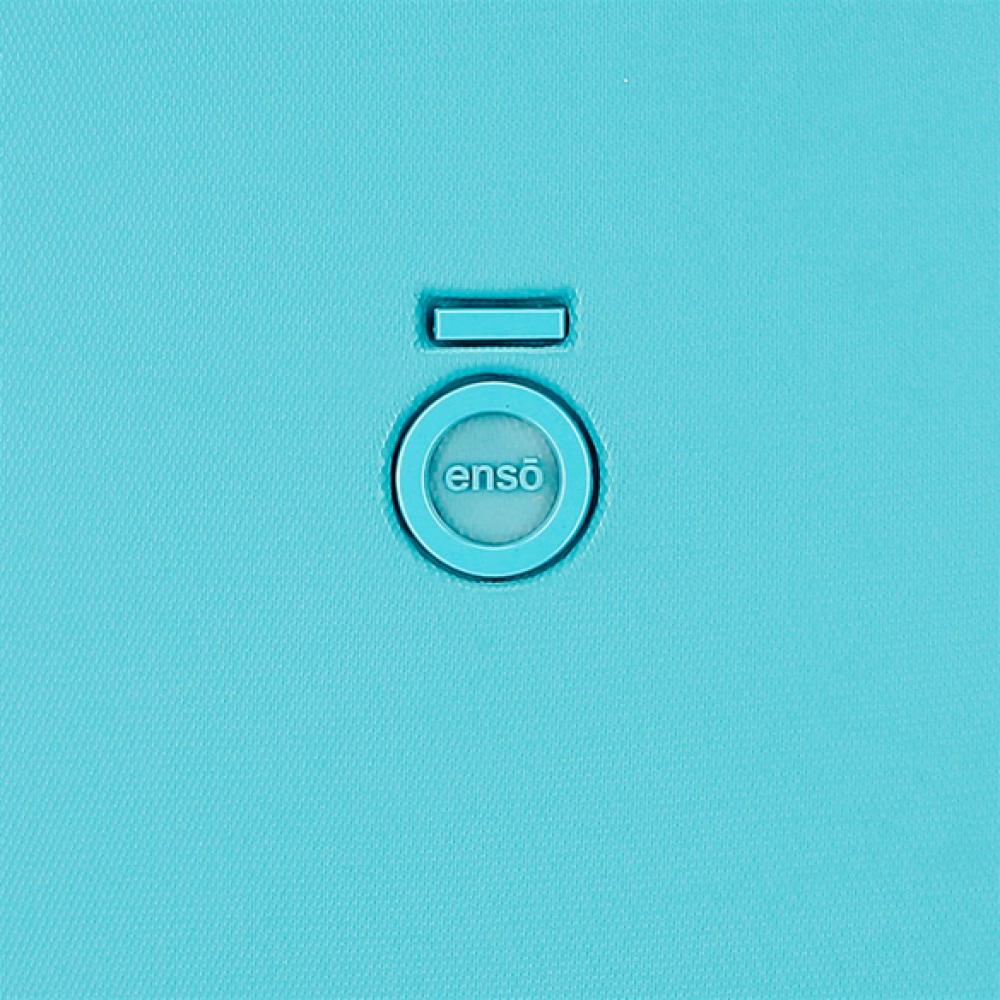 Putni kofer 55cm Enso Jungle Mood turquoise 98191 - detalj