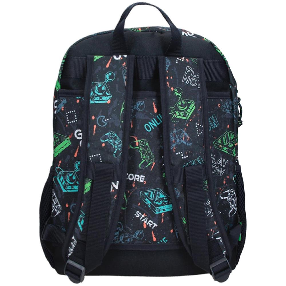 Ranac za školu 38cm Movom Gamer 30923 - detalj