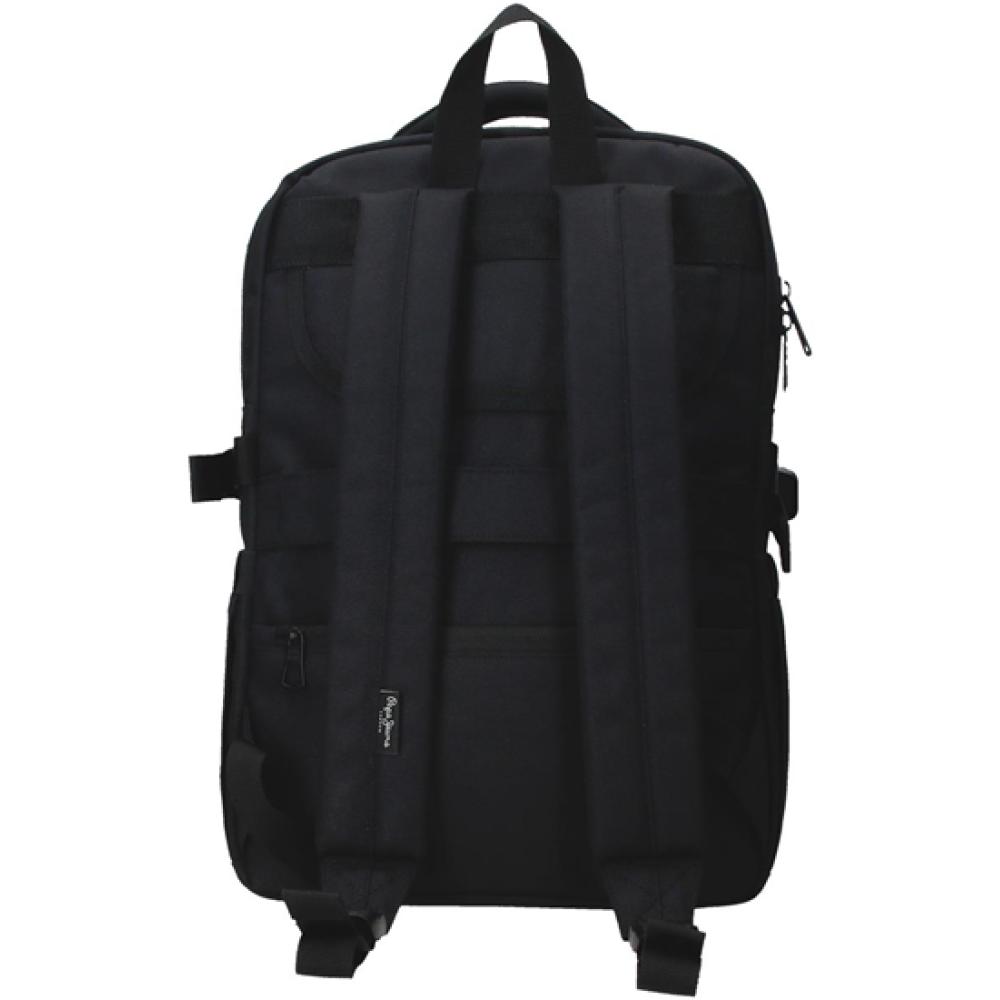 Laptop ranac 42cm Pepe Jeans Matlock black 73123 - detalj