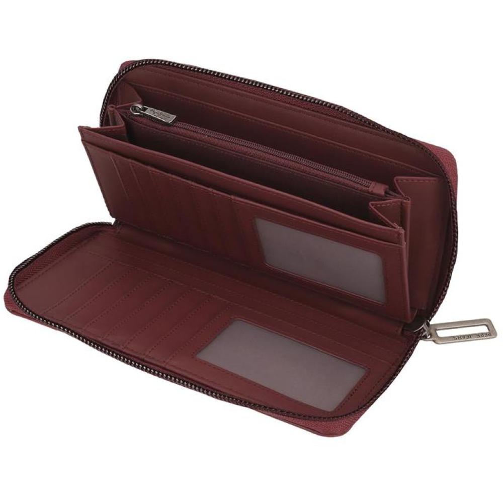 Ženski novčanik 19cm Pepe Jeans Bera bordeaux 72385 - detalj