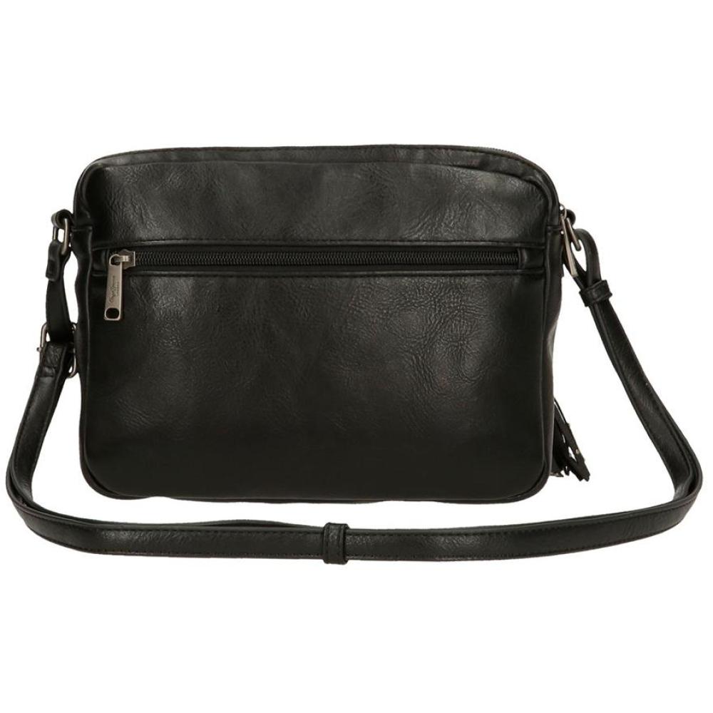 Ženska torba 24cm Pepe Jeans Bera black 72354 - detalj