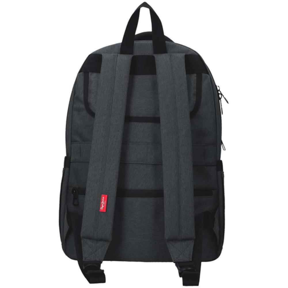 Ranac 44cm sa pregradama za laptop i tablet Pepe Jeans Whitton grey 73225 - detalj