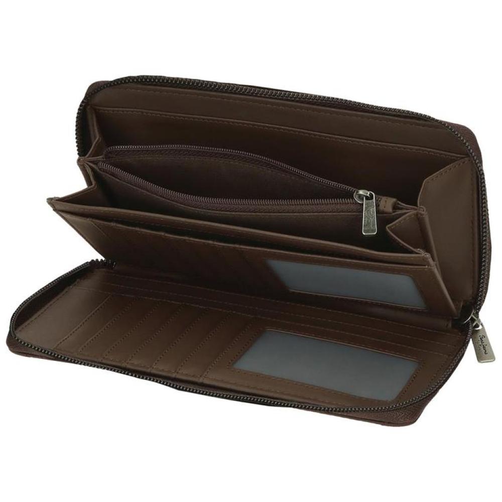 Ženski novčanik 19cm Pepe Jeans Natalie brown 72285 - detalj