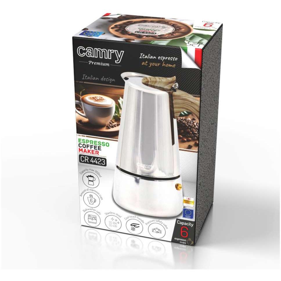 Džezva za espresso 320ml Camry CR 4423 - detalj