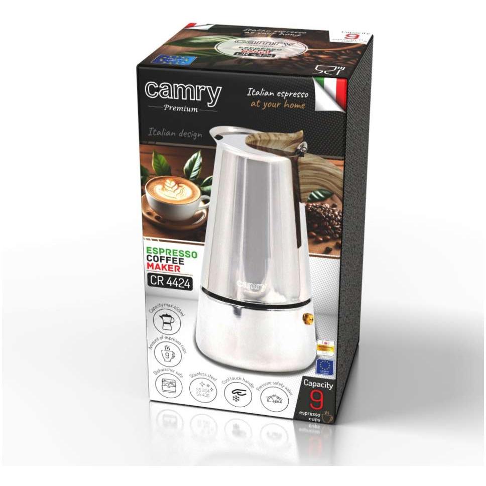 Džezva za espresso 450ml Camry CR4424 - detalj