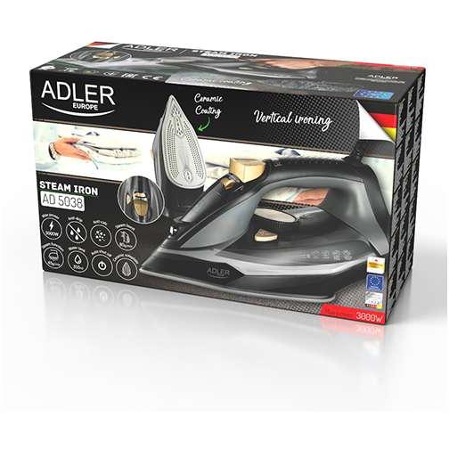 Pegla na paru 3000W Adler AD5038 - detalj