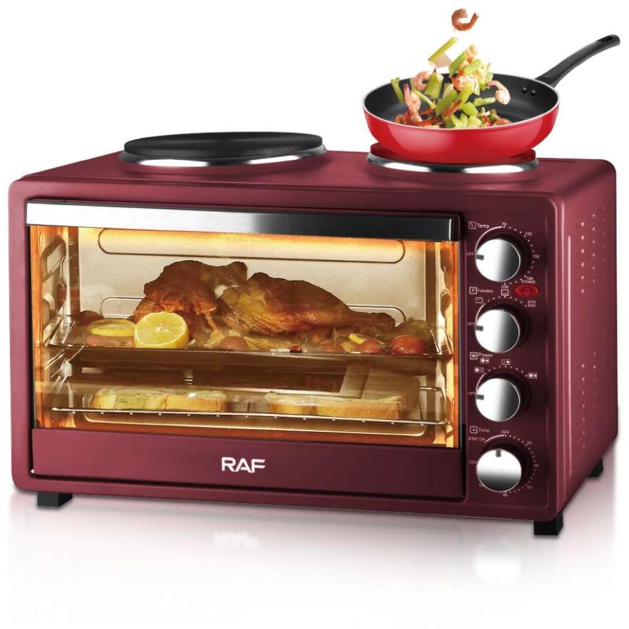 Mini šporet sa ringlama i tajmerom 40L1500W+1600W RAF R.5310.R - detalj