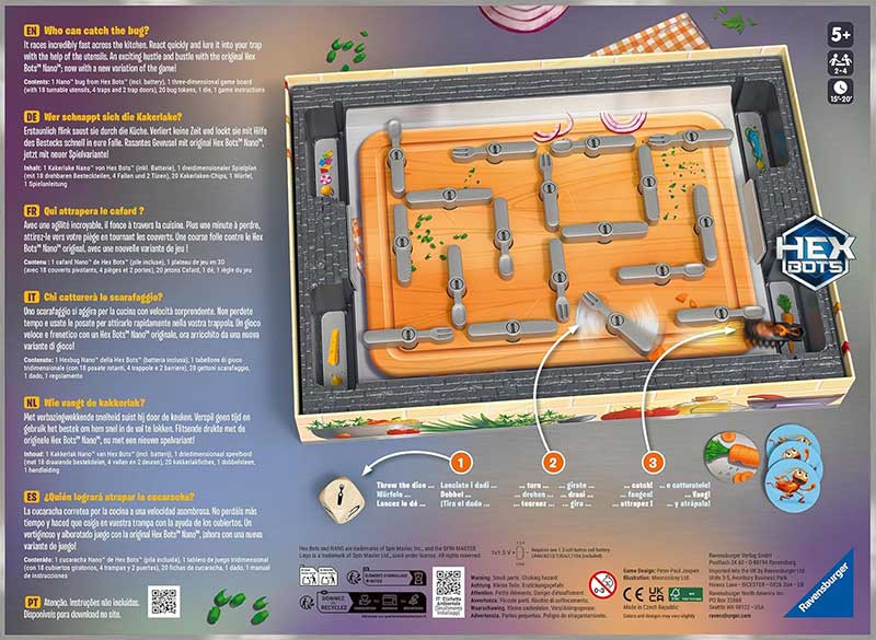 Društvena igra La Cucaracha Ravensburger 22440 - detalj