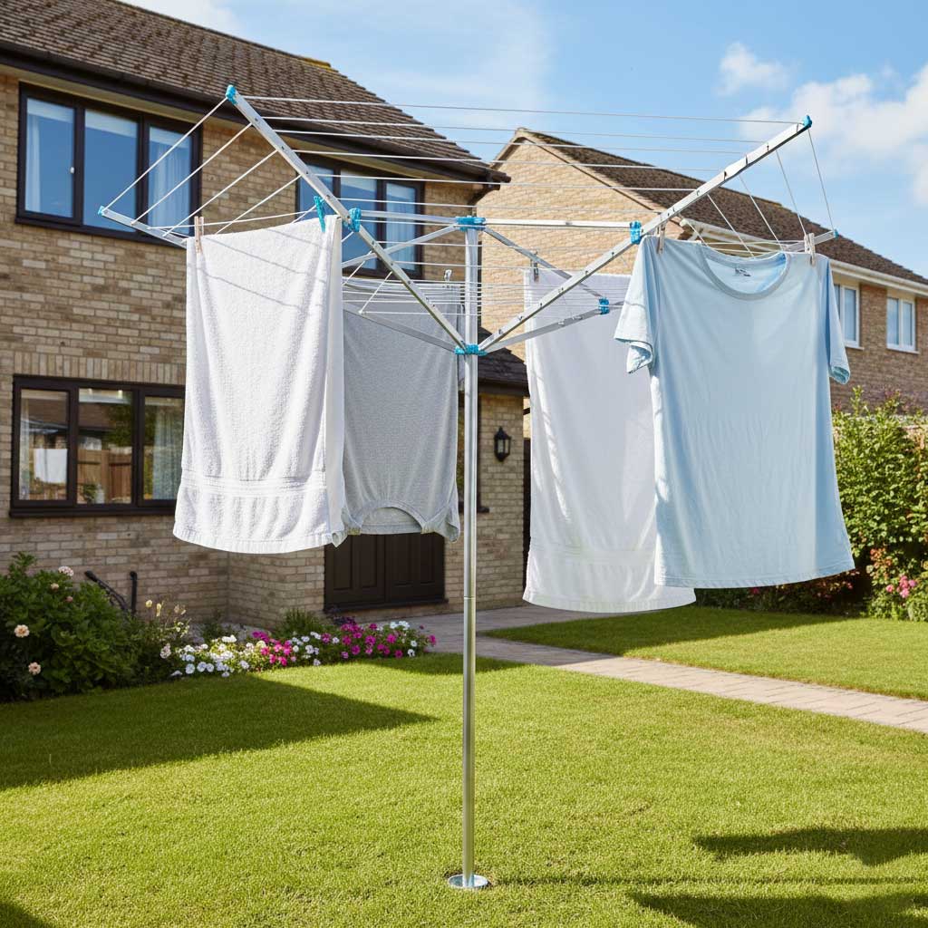 Rotaciona Kišobran Sušilica Za Veš Za Dvorište 42 m - detalj